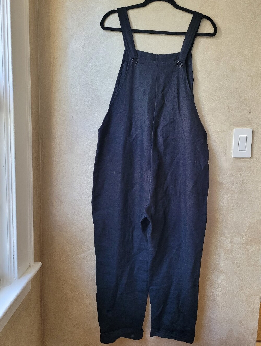 OZMA CAMPOS LINEN OVERALLS - Picture 5 of 7